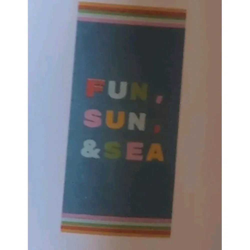 Bullseye's playground Target Fun sun & Sea Beach Towel New with Tag